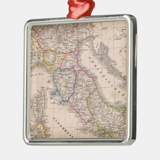 Italien 10 silbernes ornament (Links)