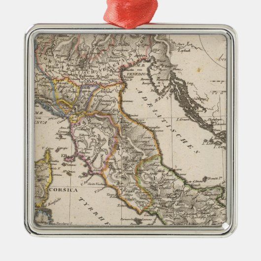 Italien 11 silbernes ornament (Vorne)