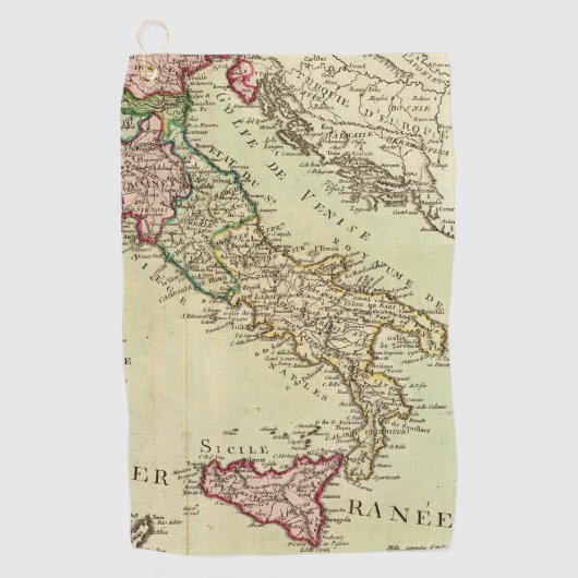 Italien 13 2 golfhandtuch (Vorderseite)