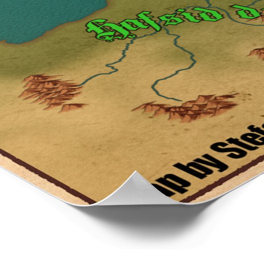 Italien 1494 poster (Ecke)