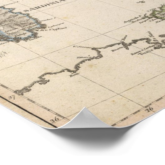 Italien 14 poster (Ecke)