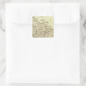 Italien 14 quadratischer aufkleber (Tasche)