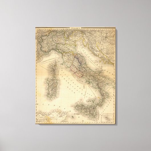 Italien 16 leinwanddruck (Vorderseite)