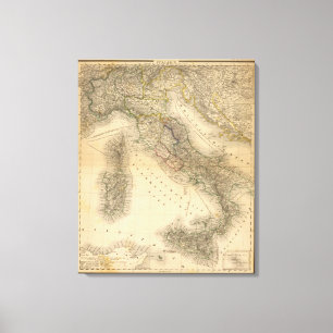 Italien 16 leinwanddruck