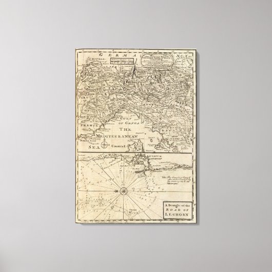 Italien 17 leinwanddruck (Vorderseite)