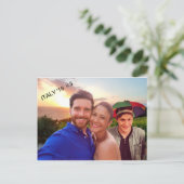 Italien '18 postkarte (Stehend Vorderseite)