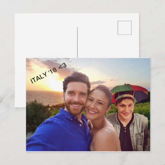 Italien '18 postkarte (Vorne/Hinten)