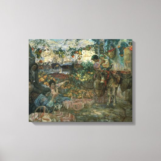 Italien, 1911 leinwanddruck (Vorderseite)