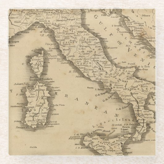 Italien 19 glasuntersetzer (Vorderseite)
