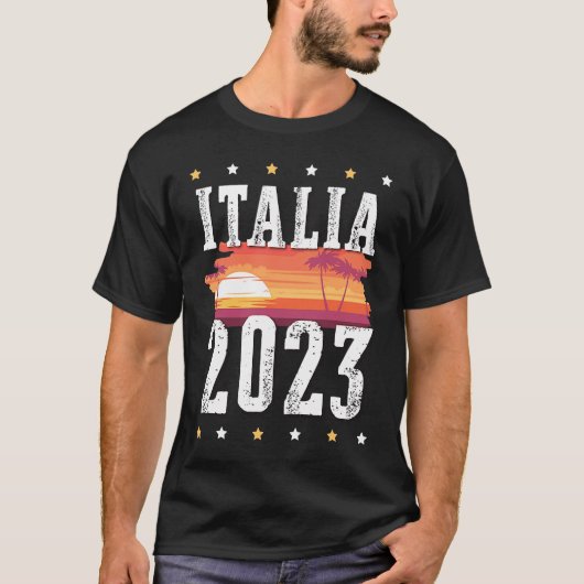 Italien 2023 Italia Vacation Travel Team T-Shirt (Vorderseite)