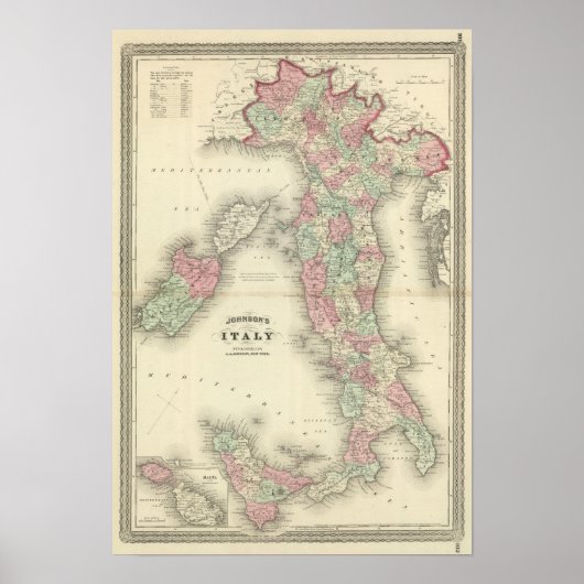 Italien 20 poster (Vorne)