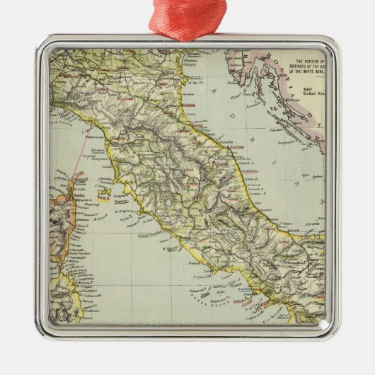 Italien 24 ornament aus metall (Vorne)