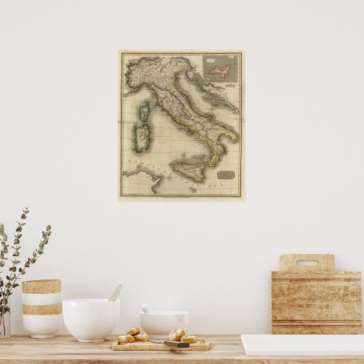 Italien 28 poster (Küche)