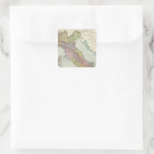Italien 28 quadratischer aufkleber (Tasche)