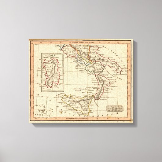 Italien 29 leinwanddruck (Vorderseite)