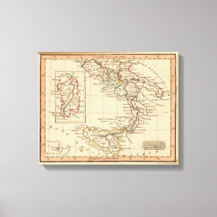 Italien 29 leinwanddruck