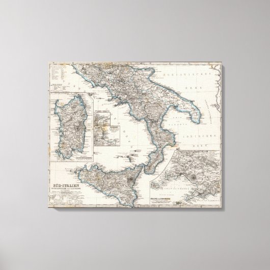 Italien 2 leinwanddruck (Vorderseite)