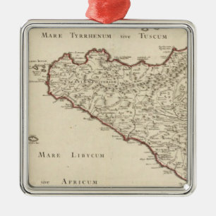 Italien 2 silbernes ornament