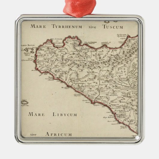 Italien 2 silbernes ornament (Vorne)
