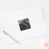 Italien 3 quadratischer aufkleber (Umschlag)