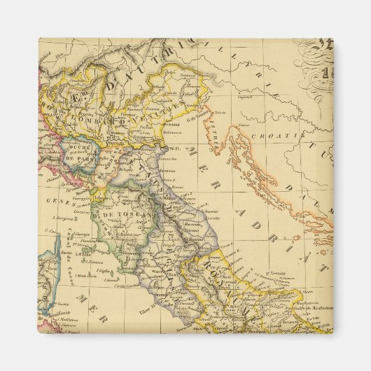Italien 4 magnet (Vorne)