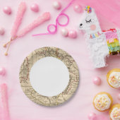 Italien 4 pappteller (Party)