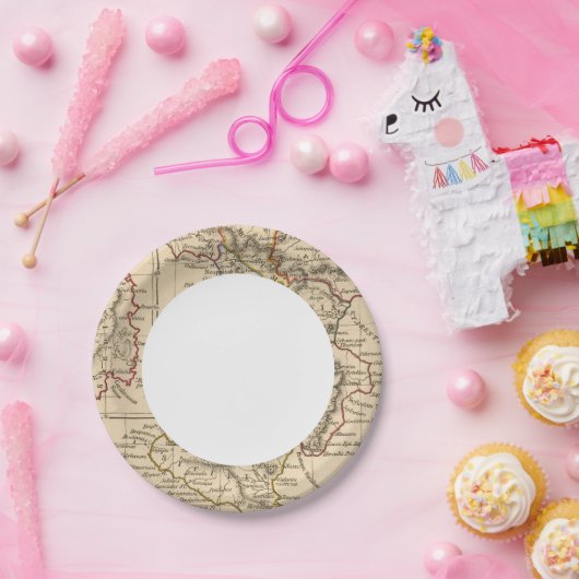 Italien 4 pappteller (Party)