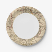 Italien 4 pappteller (Vorderseite)