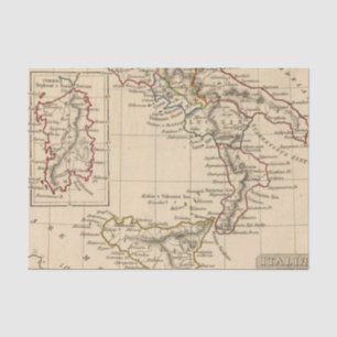 Italien 4 seidenpapier