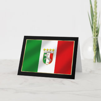 Italien 4 setzt Zeit Weltmeister-Shirts und Karte