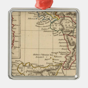 Italien 4 silbernes ornament