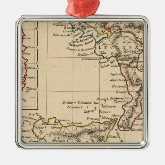 Italien 4 silbernes ornament (Vorne)