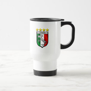 Italien 4 Sternweltmeister-Fußballgeschenke Reisebecher