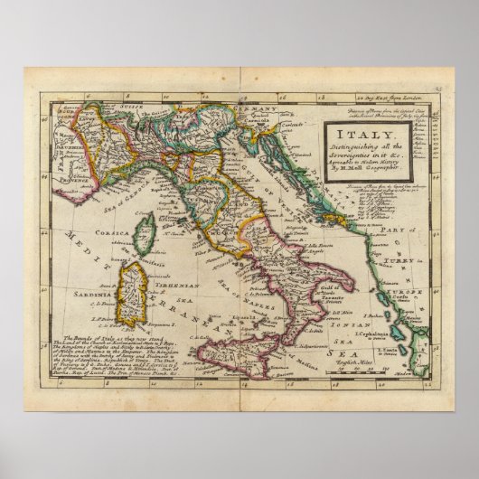 Italien 5 poster (Vorne)