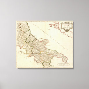 Italien 6 leinwanddruck