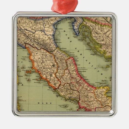 Italien 6 ornament aus metall (Vorne)