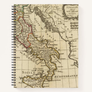 Italien 9 notizblock