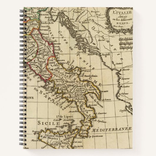 Italien 9 notizblock (Vorderseite)