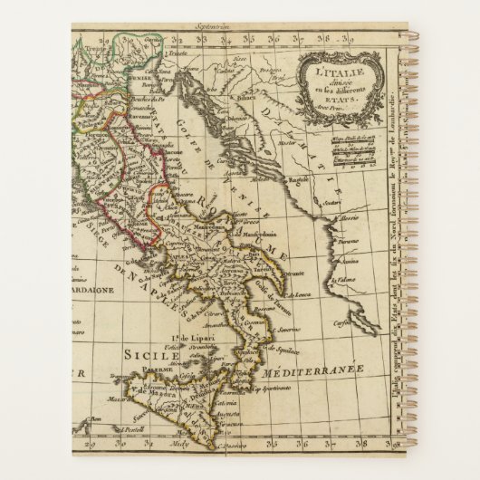 Italien 9 planer (Rückseite)