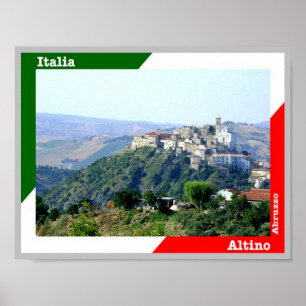 Italien - Abruzzen - Altino - Poster