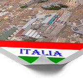 Italien - Abruzzen - Teramo - Poster (Ecke)