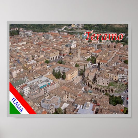 Italien - Abruzzen - Teramo - Poster (Vorne)