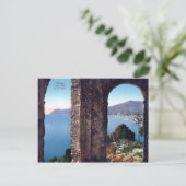 Italien, Alassio, Blick auf das Mittelmeer Postkarte (Stehend Vorderseite)