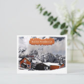 Italien - Alphütte Baita Fredarola - Dolomiti Postkarte (Stehend Vorderseite)