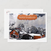 Italien - Alphütte Baita Fredarola - Dolomiti Postkarte (Vorne/Hinten)