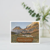 Italien - Alphütte Baita Segantini - Dolomiti - Postkarte (Stehend Vorderseite)