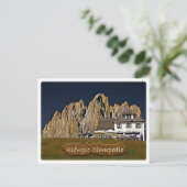 Italien - Alphütte Ciampedie - Dolomiti - Postkarte (Stehend Vorderseite)