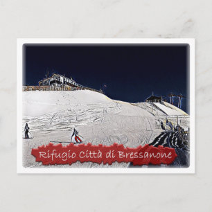 Italien Alphütte Città di Bressanone - Dolomiti - Postkarte