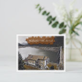 Italien - Alphütte Val da Lé - Dolomiti - Postkarte (Stehend Vorderseite)