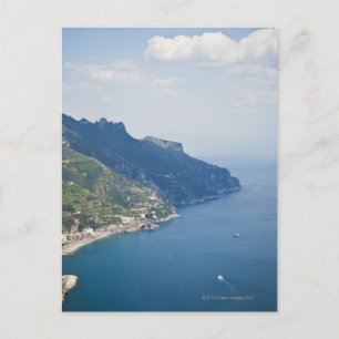 Italien, Amalfiküste, Aussicht auf die Stadt Postkarte